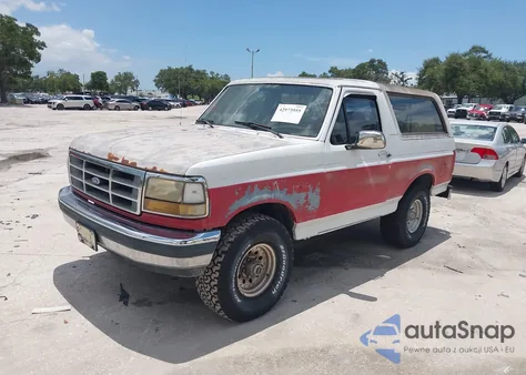 1992 Ford Bronco U100 from USA, damaged, VIN 1FMEU15N4NLA30320